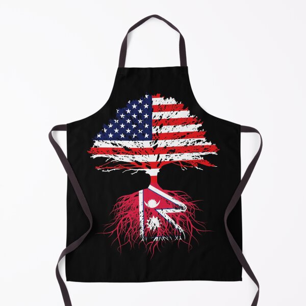 Item preview, Nepal Nepalese Roots,  Nepal USA Flags, Nepalese US Naturalization Ceremony Gift Men Women Family Friend designed and sold by maindeals.