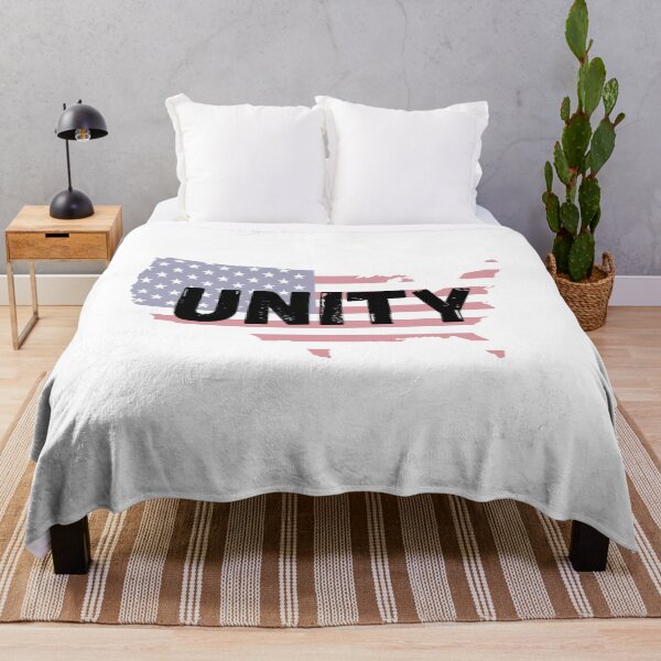 Item preview, American Flag Map of Unity designed and sold by zonoma.