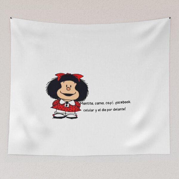 Item preview, Mantita, cama, café, facebook, celular y el dia por delante designed and sold by Elena's Shop.