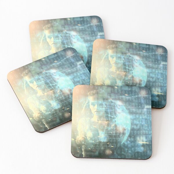 Item preview, Digital Woman Binary Code - 02 designed and sold by Mirage72.