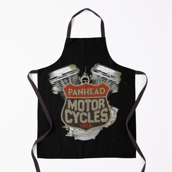 Item preview, 1958 Panhead Motorcycle Vintage Distressed Biker Chopper Rat designed and sold by TheDirtyGringo.