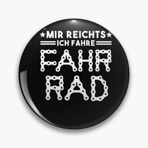 Item preview, Mir Reichts iIch fahre Fahrrad Spruch designed and sold by JonasDesign.