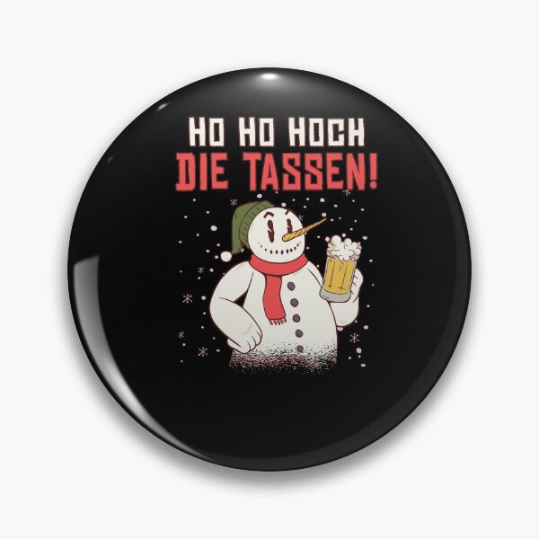 Item preview, Ho Ho Hoch die Tassen Schneemann Weihnachten Bier designed and sold by JonasDesign.