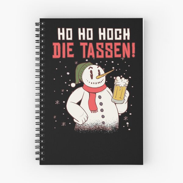 Item preview, Ho Ho Hoch die Tassen Schneemann Weihnachten Bier designed and sold by JonasDesign.