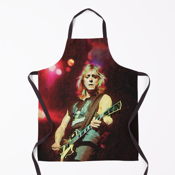 Item preview, Mick Ronson digital painting guitarist on stage designed and sold by Pinecone007.