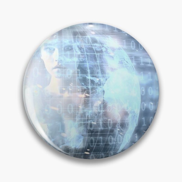 Item preview, Digital Woman Binary Code - 03 designed and sold by Mirage72.