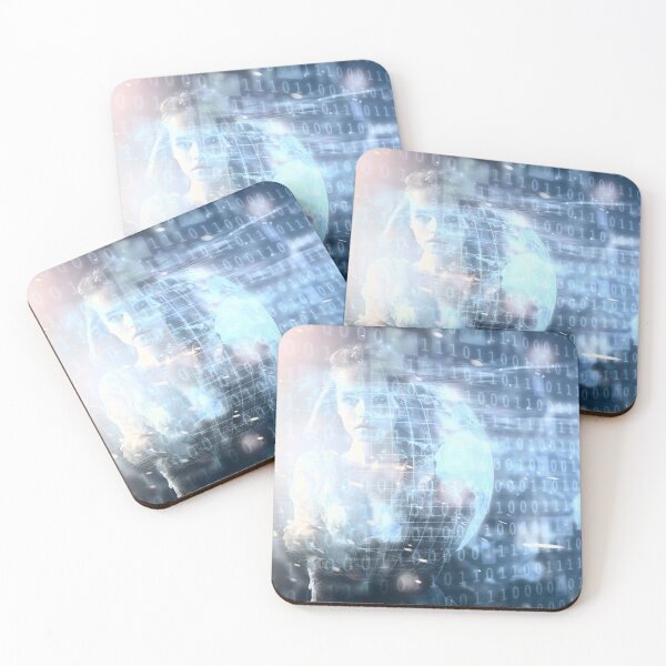 Item preview, Digital Woman Binary Code - 03 designed and sold by Mirage72.
