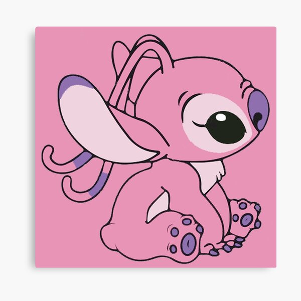 Stitch In Love Canvas Print By Gaming Fashion Redbubble Stitch In Love Canvas Print By Gaming Fashion Redbubble