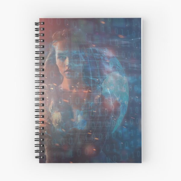 Item preview, Digital Woman Binary Code - 01 designed and sold by Mirage72.