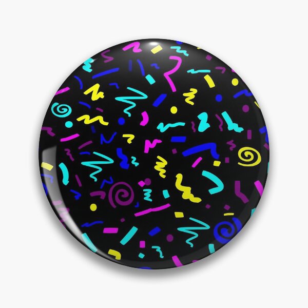 Item preview, Funky Cool Vintage and Retro 80s Inspired Geometric Shapes designed and sold by Pucadot.