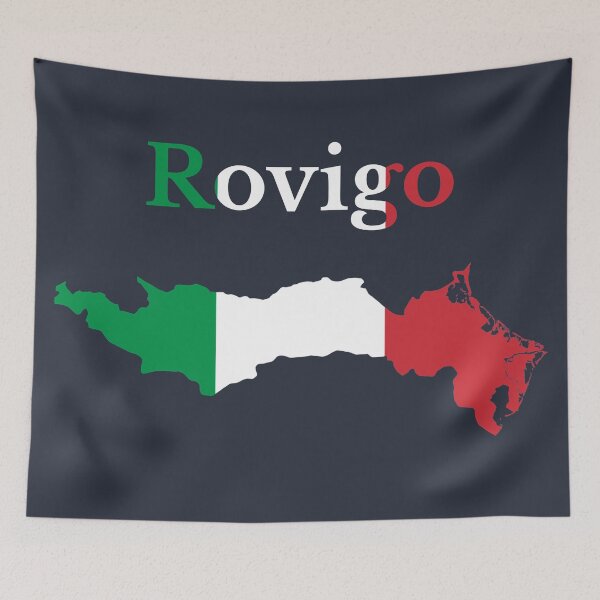Artikelvorschau, Provinz Rovigo Karte, Italienische Provinz. entworfen und verkauft von marosharaf.