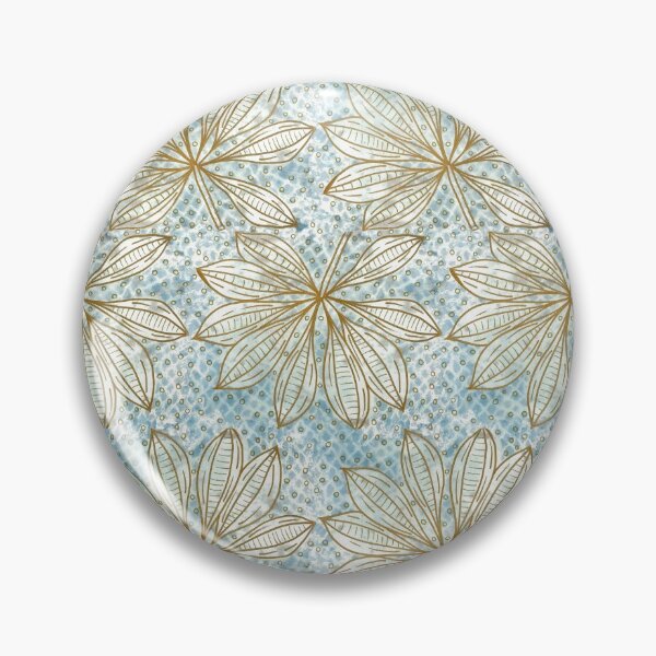 Item preview, Gold Leaf Cyanotype Pattern designed and sold by pear-la.