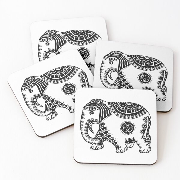 Item preview, Preppy new age hindú meditación yoga espiritual elefante designed and sold by IamTrending.