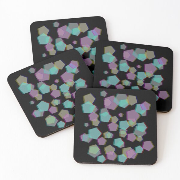 Item preview, Colorful shapes with glitch effect designed and sold by MimiGameDraw.