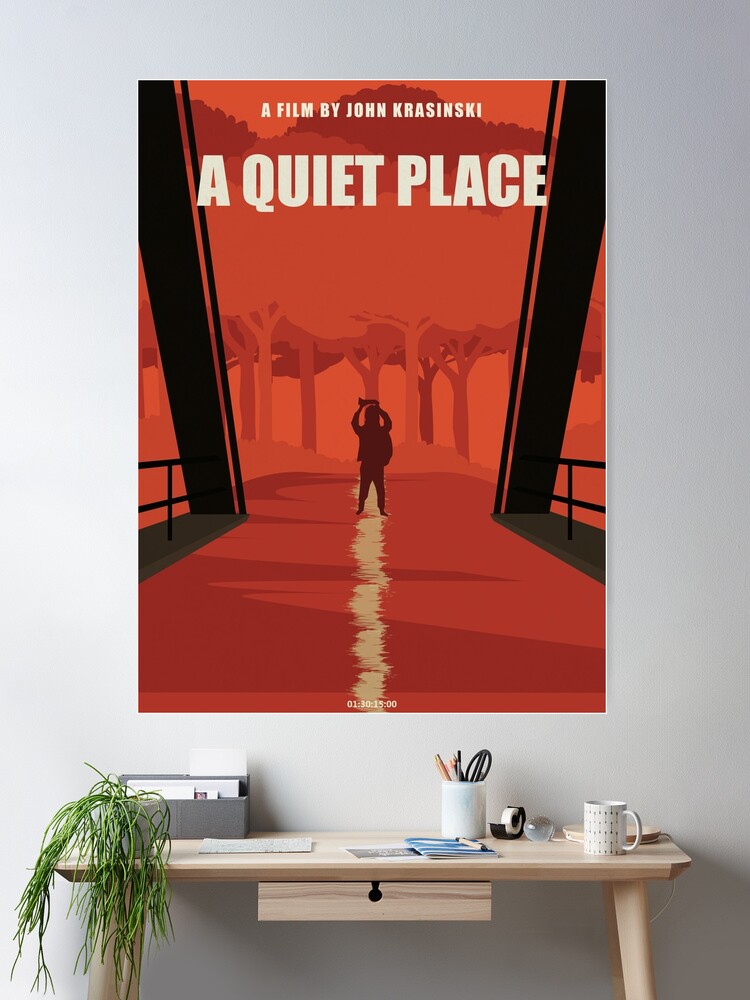 QUIET PLACE SIGNED sale POSTER KRASINSKI PSA