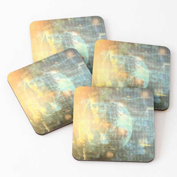 Item preview, Digital Woman Binary Code - 04 designed and sold by Mirage72.