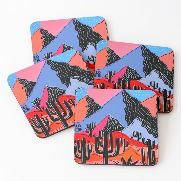 Item preview, Colourful Desert Scene designed and sold by EGB-arts.