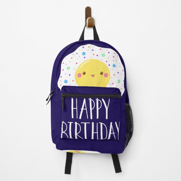 Item preview, Happy Birthday Eggy Dark Blue designed and sold by SofiaSava01.