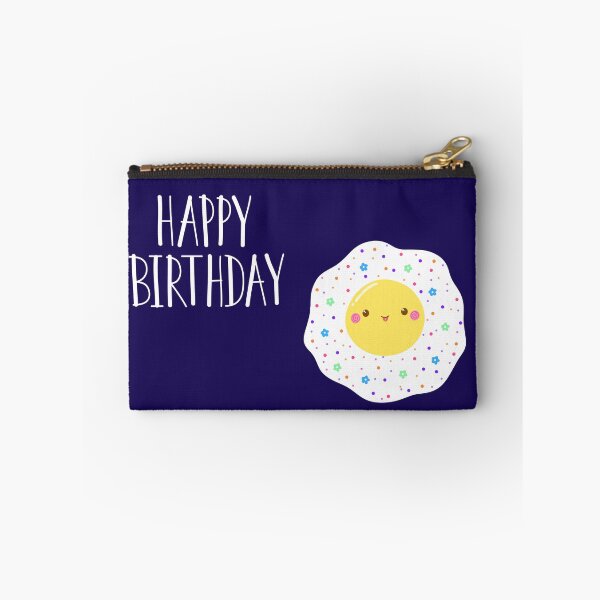 Item preview, Happy Birthday Eggy Dark Blue  designed and sold by SofiaSava01.