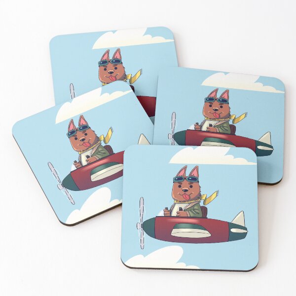 Item preview, Dog on a Plane designed and sold by SketchyEven.