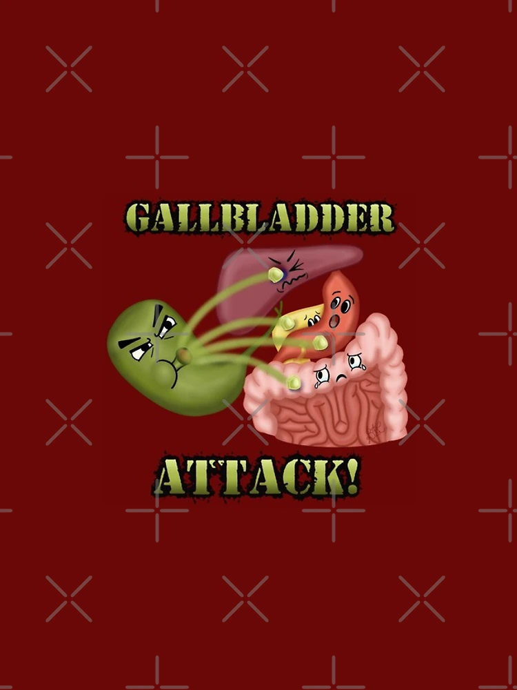 Thumbnail 4 of 4, iPhone Case, Gallbladder Attack designed and sold by RISEHIGHER.