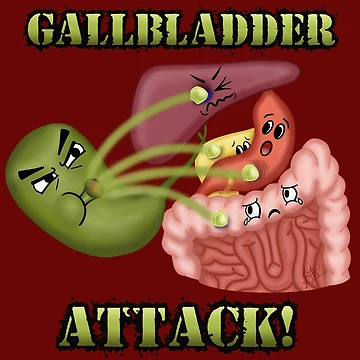 Artwork thumbnail, Gallbladder Attack by RISEHIGHER