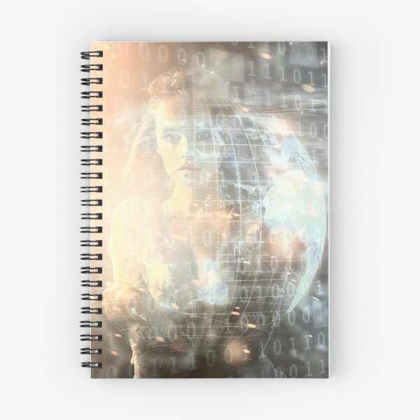 Item preview, Digital Woman Binary Code - 05 designed and sold by Mirage72.