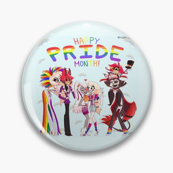 Item preview, Pride Month Hazbin Hotel designed and sold by Atheena.