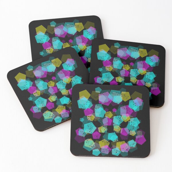 Item preview, Colorful shapes with glitter effect designed and sold by MimiGameDraw.