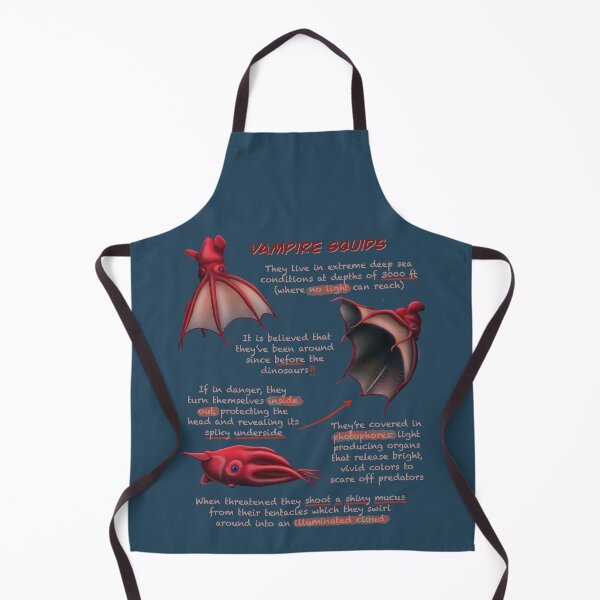 Item preview, Vampire Squid Fun Animal Facts designed and sold by troyanthonyart.