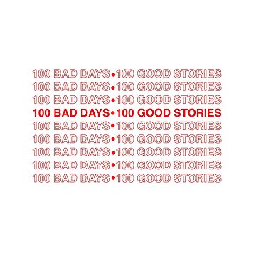 100 Bad Days, 100 Good Stories AJR Band Waterproof Sticker 