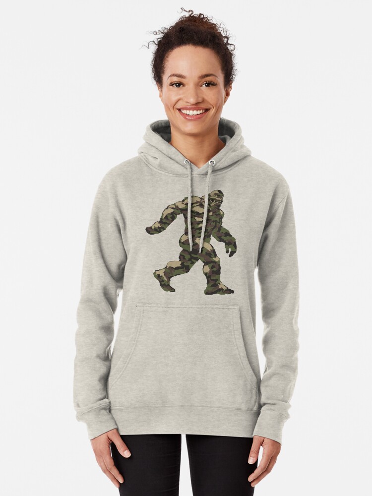 Camo Bigfoot - Camouflage Pattern Sasquatch