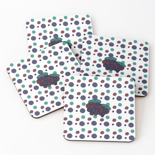 Item preview, Marionberries on polka dots designed and sold by Drizzleonrice.