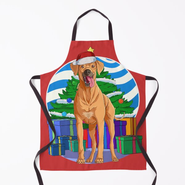 Item preview, Rhodesian Ridgeback Dog Santa Christmas Tree Ornament Decor designed and sold by Nosek1ng.