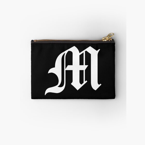 Item preview, M – Old English Initial White Letter M designed and sold by Typeglyphs.