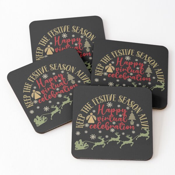 Item preview, Keep The Festive Season Alive - Happy Virtual Celebration designed and sold by ABulgov.