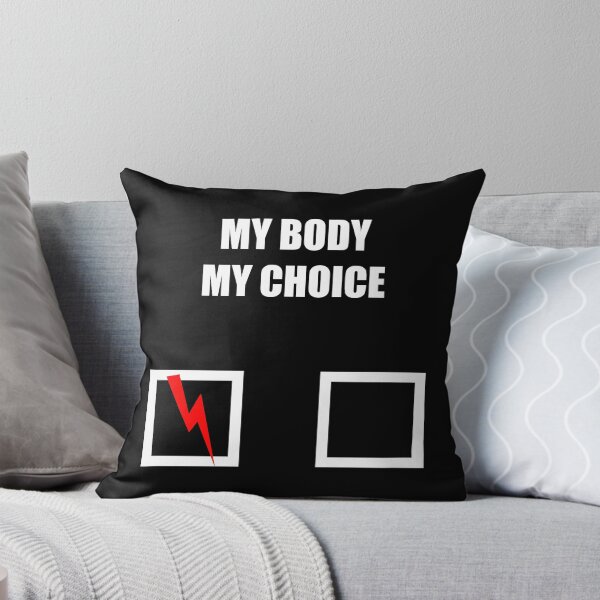 Item preview, My body my choice red bolt designed and sold by oxoxoxo.