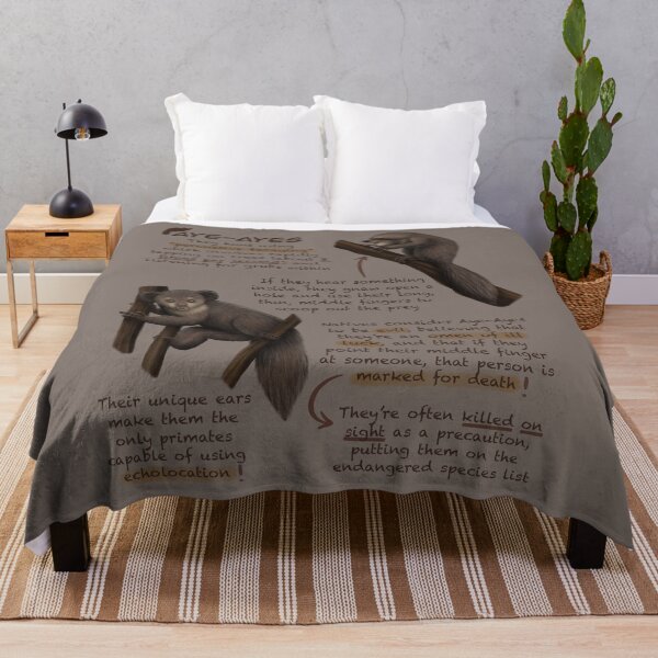 Item preview, Aye Ayes Fun Animal Facts designed and sold by troyanthonyart.