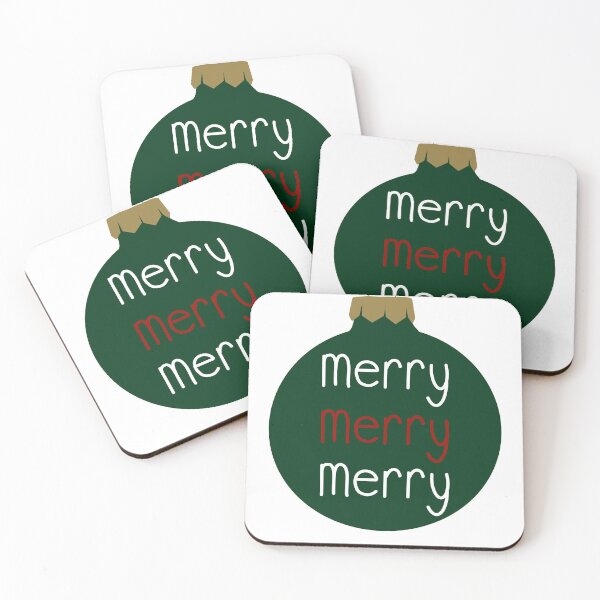 Item preview, Merry, Merry, Merry Ornament designed and sold by Sweet Peach.