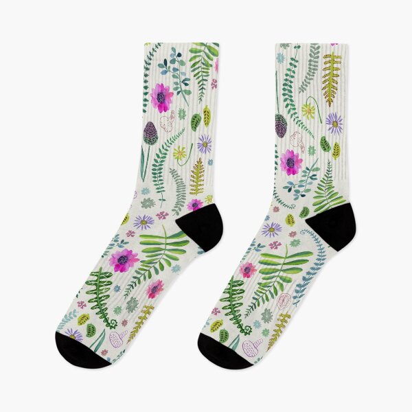 Item preview, Ferns and Flowers designed and sold by Janet Broxon.