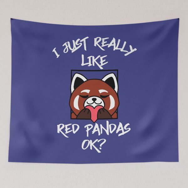 Item preview, I Just Really Like Red Pandas designed and sold by Cute  Pawz.