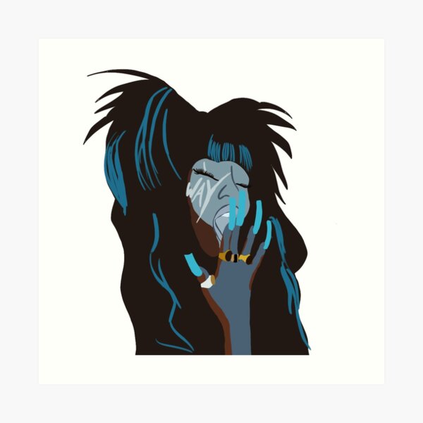 "BREE RUNWAY ATM MISSY ELLIOT STICKER" Art Print by nmiahf | Redbubble