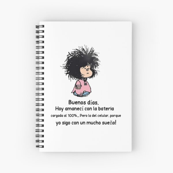 Item preview, Buenos días funny Mafalda designed and sold by Elena's Shop.