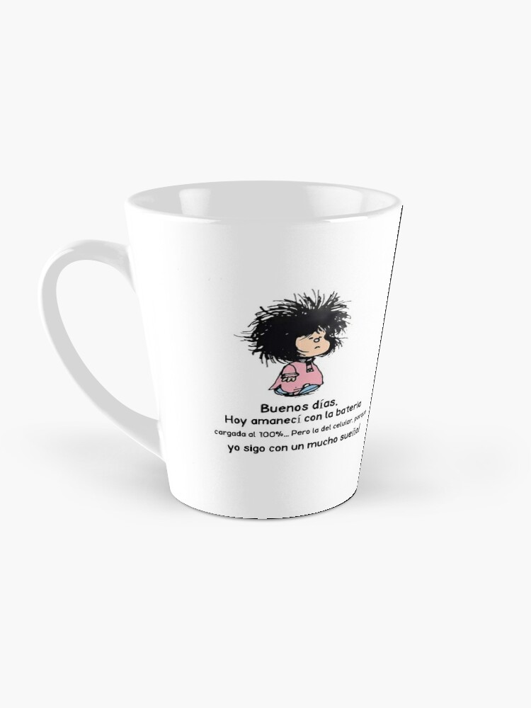 Taza Mafalda Para El Café Por La Mañana