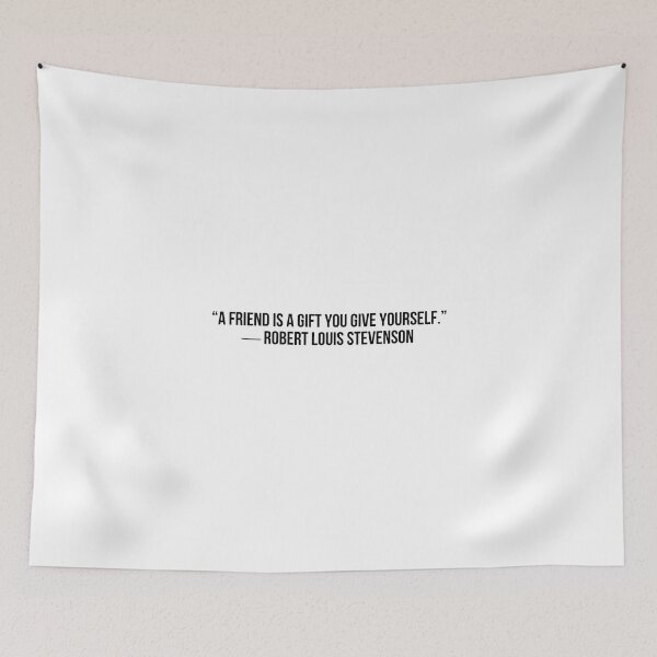 Item preview, R. L. STEVENSON   # FRIENDSHIP designed and sold by LiteraryQuotes.