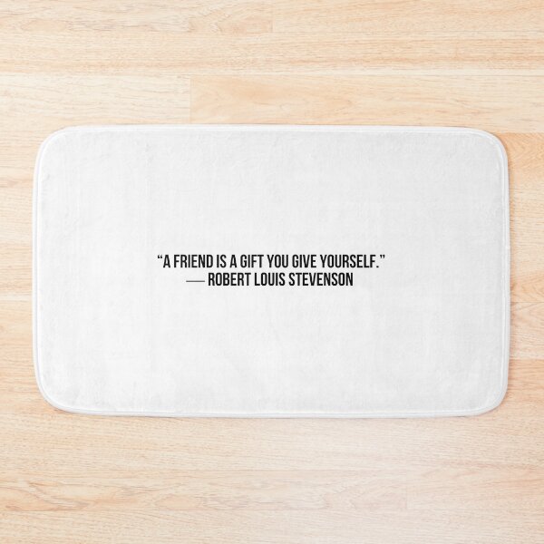 Item preview, R. L. STEVENSON   # FRIENDSHIP designed and sold by LiteraryQuotes.