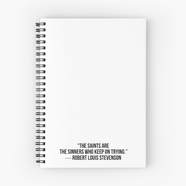 Item preview, R. L. STEVENSON   # SAINTS designed and sold by LiteraryQuotes.