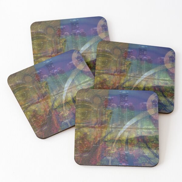 Item preview, Buddha City Abstract - 01 designed and sold by Mirage72.