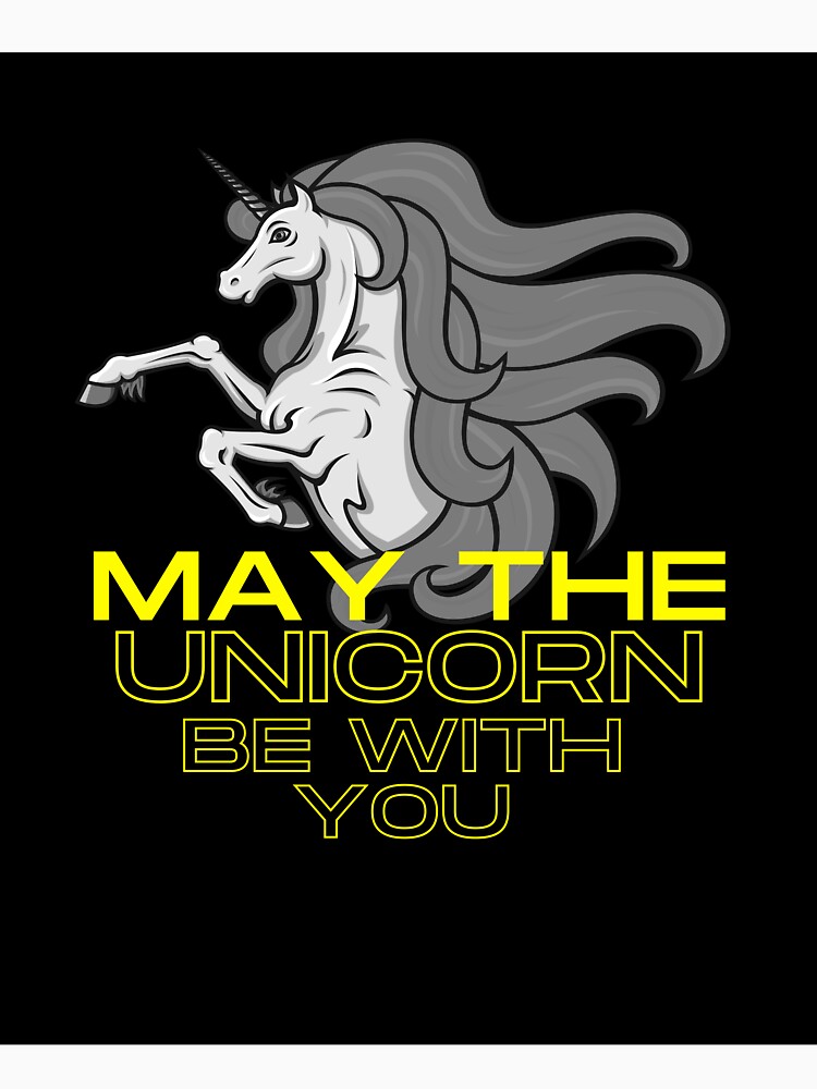 May the Unicorn Be with You by TitanandKO