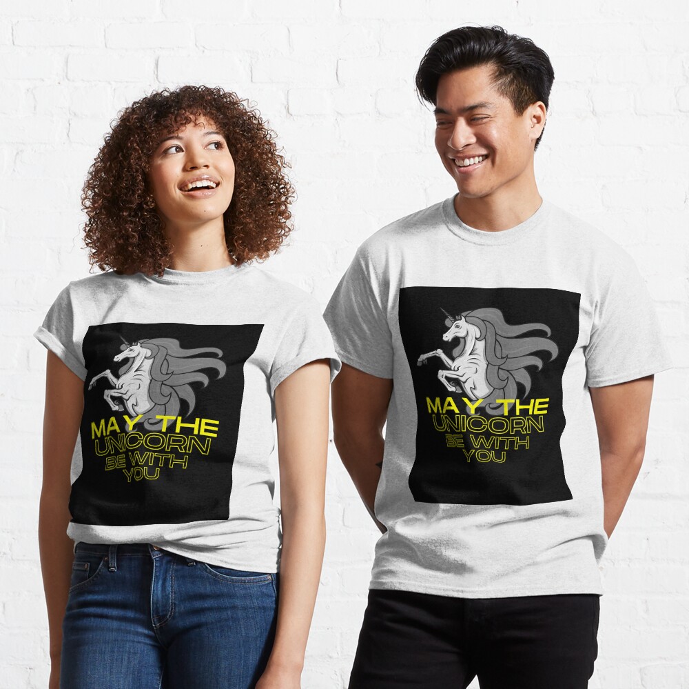 May the Unicorn Be with You Classic T-Shirt
